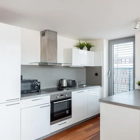 Apartments With Large Balcony, Parking Prague