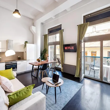 Apartment With Large Balcony, Parking