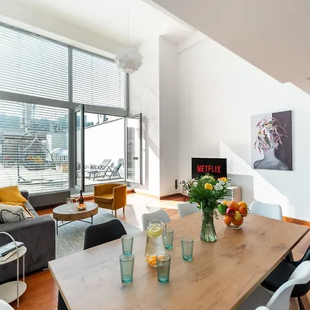 Apartment With Large Balcony, Parking