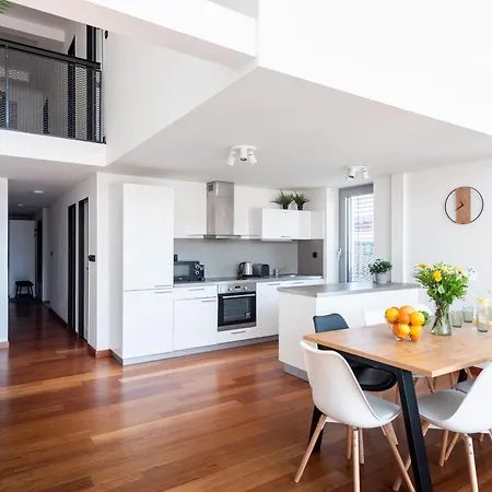 Apartment With Large Balcony, Parking