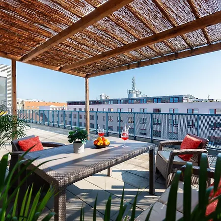 Apartment With Large Balcony, Parking Prag